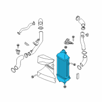 OEM Hyundai Sonata INTERCOOLER Diagram - 28271-2G200