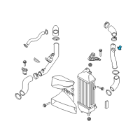 OEM 2015 Hyundai Veloster Sensor-Boost Pressure Diagram - 39300-84400