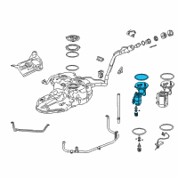 OEM Honda SET, FUEL STRAINER Diagram - 17048-TLA-A02