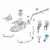 OEM Honda Meter Diagram - 17047-TLA-A01