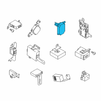 OEM Infiniti Controller Assy-Booster Diagram - 47213-1BA0A