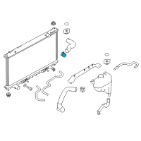 OEM Infiniti Clamp Diagram - 92527-JD00A