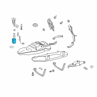 OEM Fuel Sub Tank No1 Diagram - 77131-60120