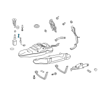 OEM 2011 Lexus LX570 Harness, Fuel Pump Diagram - 77785-60011