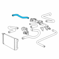 OEM 1997 BMW 740i Water Hose Diagram - 11-53-1-741-404