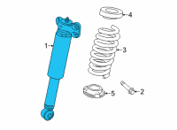 OEM 2021 Cadillac CT5 Shock Diagram - 84782710