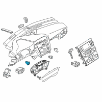 OEM Ford Trunk Lid Switch Diagram - DG9Z-54432A38-AA