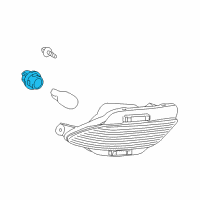 OEM 2010 Lexus RX450h Plug, Socket Diagram - 90075-60020