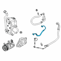 OEM BMW X6 PRESSURE HOSE ASSY COMPRESSO Diagram - 64-53-9-354-586