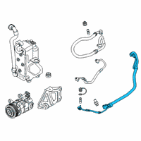 OEM 2022 BMW X7 REFRIGERANT LINE, DUAL LINE Diagram - 64-53-9-496-581