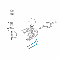 OEM Kia Optima Band Assembly-Fuel Tank Diagram - 312113Q000