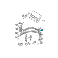 OEM 2005 Jeep Grand Cherokee CABLE/IGNITION-Ignition Diagram - 4606894AA