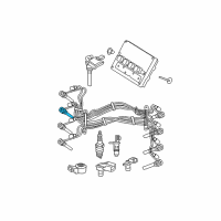 OEM Dodge Magnum CABLE/IGNITION-Ignition Diagram - 4606893AA