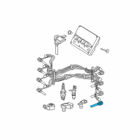 OEM Dodge Magnum CABLE/IGNITION-Ignition Diagram - 4606891AA