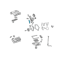 OEM 2010 Dodge Charger TENSIONER-TENSIONER Diagram - 4892350AA