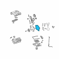 OEM 2005 Dodge Stratus Gasket-Chain Case Cover Diagram - 4792005AC