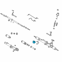 OEM Gear Assembly Insulator Diagram - 45517-34020