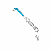 OEM Oldsmobile Intermed Shaft Diagram - 15206668