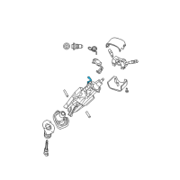 OEM 2004 Chrysler Pacifica Lever-Tilt Column Release Diagram - 5057037AC