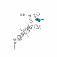 OEM 2005 Chrysler Pacifica Switch-Multifunction Diagram - 4685956AC