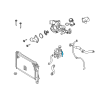 OEM 2006 Ford Escape Overflow Hose Diagram - YL8Z-8B081-AC