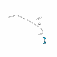 OEM 2001 Infiniti I30 Rod Assy-Connecting, Stabilizer Diagram - 54618-2Y000