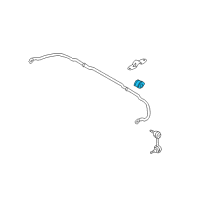 OEM 2001 Nissan Maxima Bush-Stabilizer Diagram - 54613-2Y003