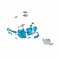 OEM 2003 Lexus RX300 Radiator Assembly, Air C Diagram - 87050-48021