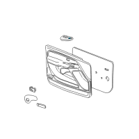 OEM Chevrolet Silverado 1500 Mirror Switch Diagram - 19259974