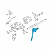 OEM 2000 Toyota Tundra Lower Shaft Diagram - 45290-34010