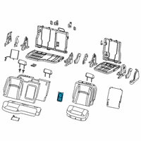 OEM 2022 Ram 1500 Liner-Cup Holder Diagram - 5ZK54TX7AA