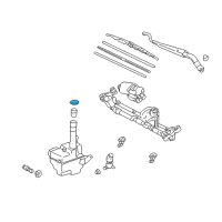 OEM 1997 Lexus ES300 Cap, Tank Diagram - 85316-33050