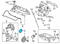 OEM 2020 Honda CR-V O-Ring (92.4X2.8) Diagram - 91306-5K0-A01