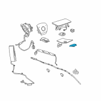 OEM Chevrolet Suburban 1500 Occupant Module Diagram - 25826416