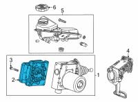 OEM 2022 Cadillac CT4 Module Diagram - 85106187