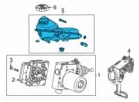 OEM 2020 Cadillac CT4 Reservoir Assembly Diagram - 84826637