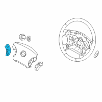 OEM 2004 Kia Amanti Switch Assembly-Steering Remote Diagram - 967403F500