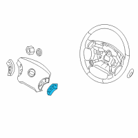 OEM 2004 Kia Amanti Switch Assembly-Steering Remote Diagram - 967403F510LK