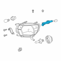 OEM 2015 Toyota Tacoma Socket Diagram - 81125-04180