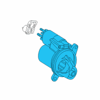 OEM 2002 Mercury Mountaineer Starter Diagram - 1L2Z-11002-AARM