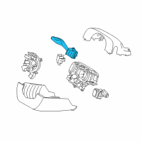 OEM 2016 Lincoln MKX Signal Switch Diagram - FT4Z-13341-BB