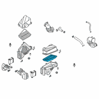 OEM Kia Stinger ELEMENT-AIR CLEANER Diagram - 28113J5350AS