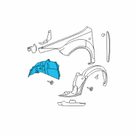 OEM 2008 Saturn Aura Center Panel Diagram - 20906006