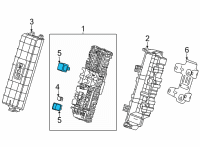 OEM 2021 Chevrolet Suburban Relay Diagram - 84095364