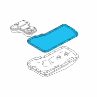 OEM 2002 Kia Rio Gasket-Oil Pan Diagram - MFU6021512BDS