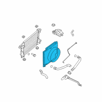 OEM Ford F-250 Super Duty Upper Shroud Diagram - 7C3Z-8146-G