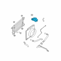 OEM 2007 Ford F-250 Super Duty Reservoir Diagram - AC3Z-8A080-A