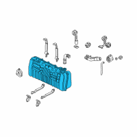 OEM Acura NSX Tank Complete , Fuel Diagram - 17500-SL0-505