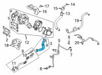 OEM 2022 Hyundai Tucson Hose Assembly-Gas Diagram - 28461-2M810