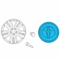 OEM 2003 Toyota Camry Ornament Diagram - 42603-33090